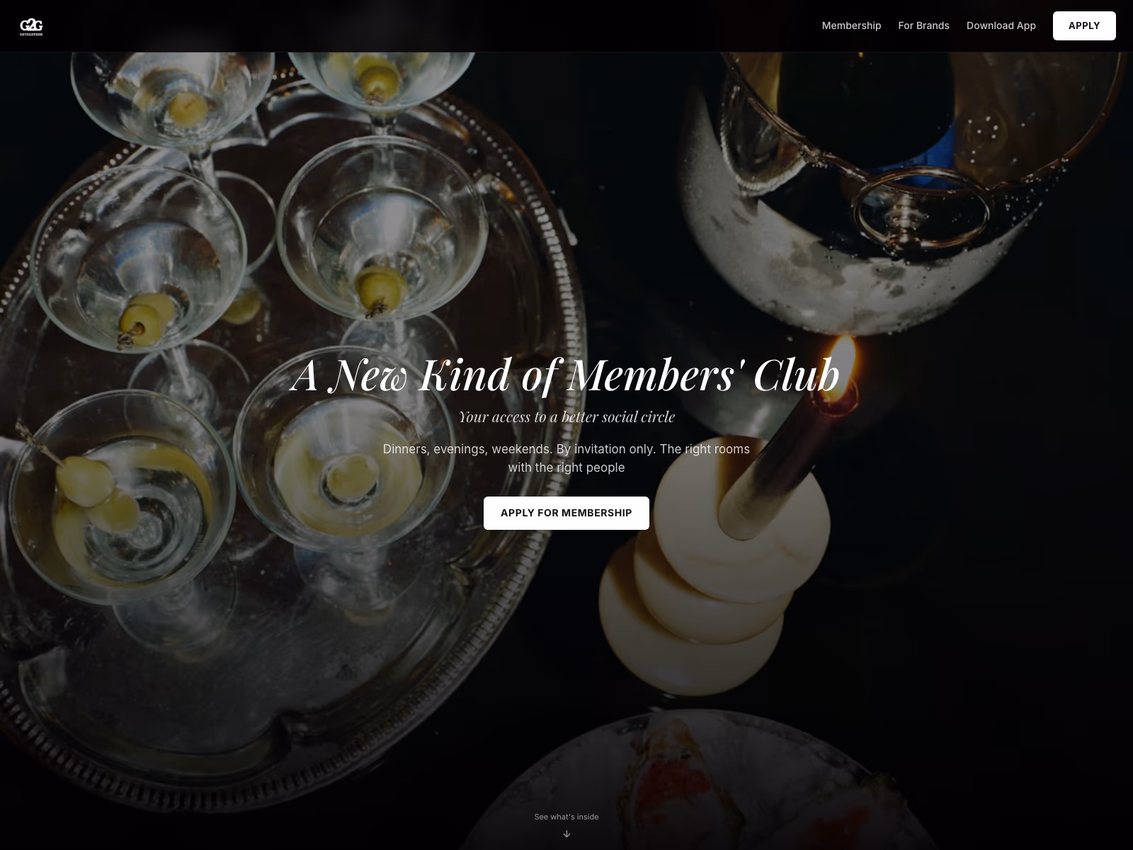 Get2Gether, a project by Lveno software agency